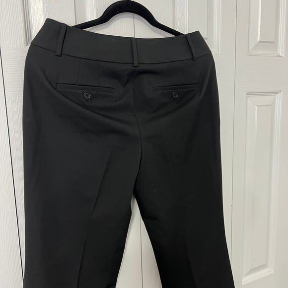 Loft Julie Trousers wide Leg Black pants Sz 6 - Picture 6 of 15